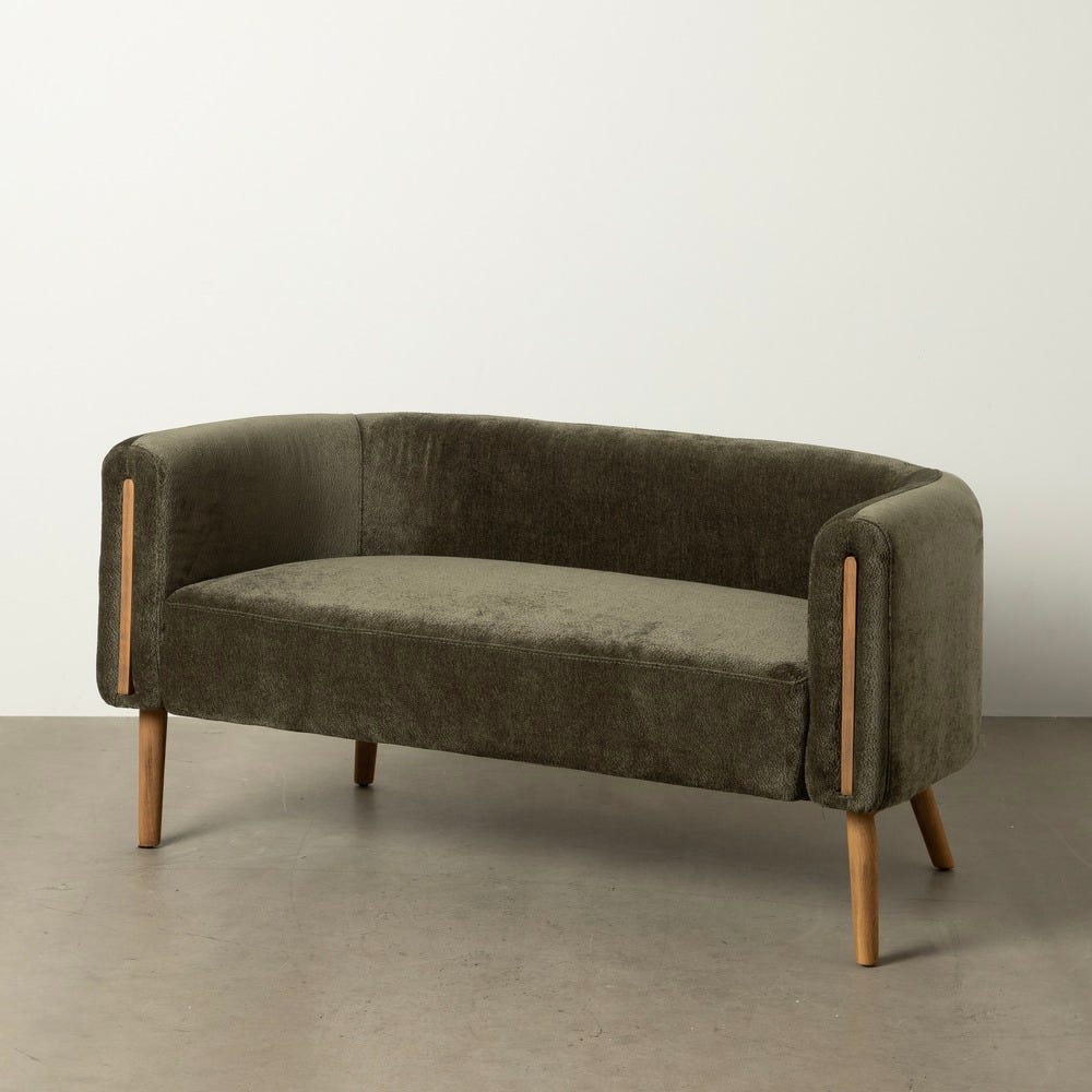 Sala Bétula Sofá Verde 142 X 73 X 68 Cm - Image 4