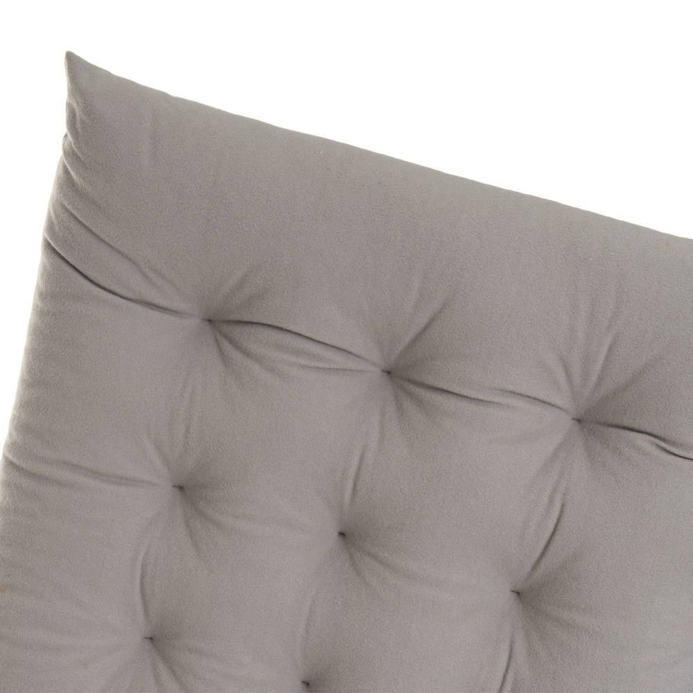 Almofada De Cadeira Faux Cotton Velvet 40 X 7 X 40 Cm (4 Unidades) - Image 3