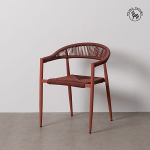 Cadeira Alaranjado PeAlumínio Room 57,50 X 56 X 74 Cm (2 unidades)