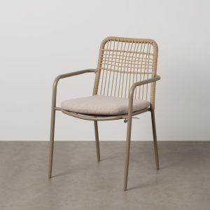 Cadeira Alumínio Exterior 58 X 62 X 85 Cm (2 unidades)