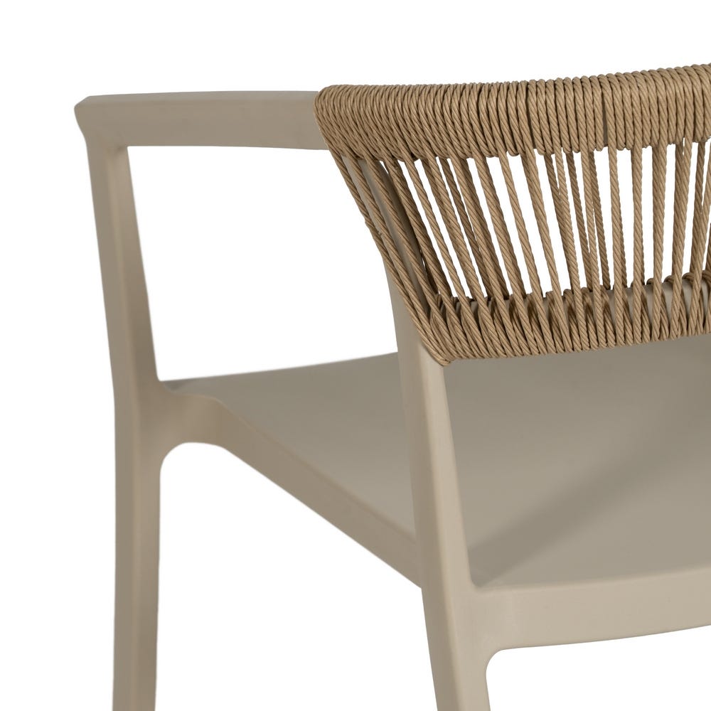 Cadeira Beige 56 X 52 X 76 Cm - Image 4
