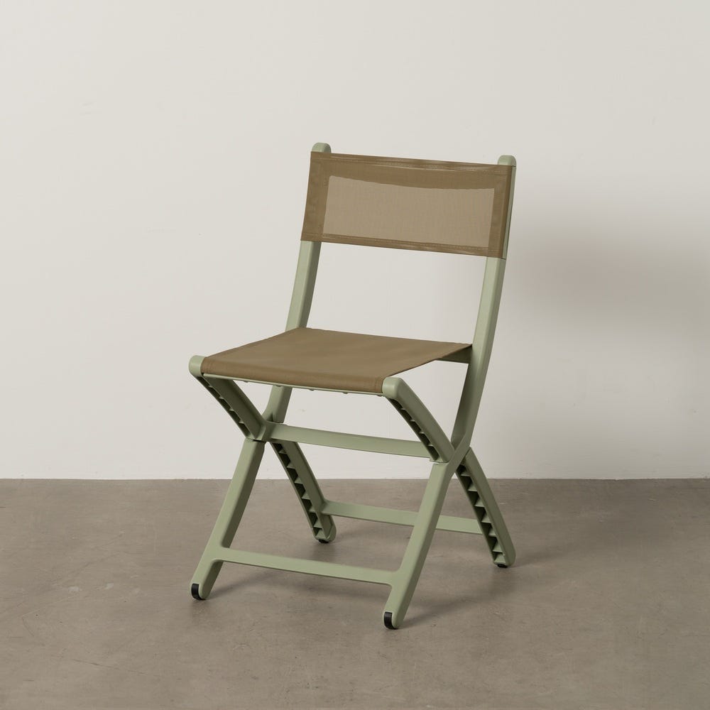 Cadeira Dobrável Polipropileno Verde 45 X 55 X 83 Cm (4 unidades)