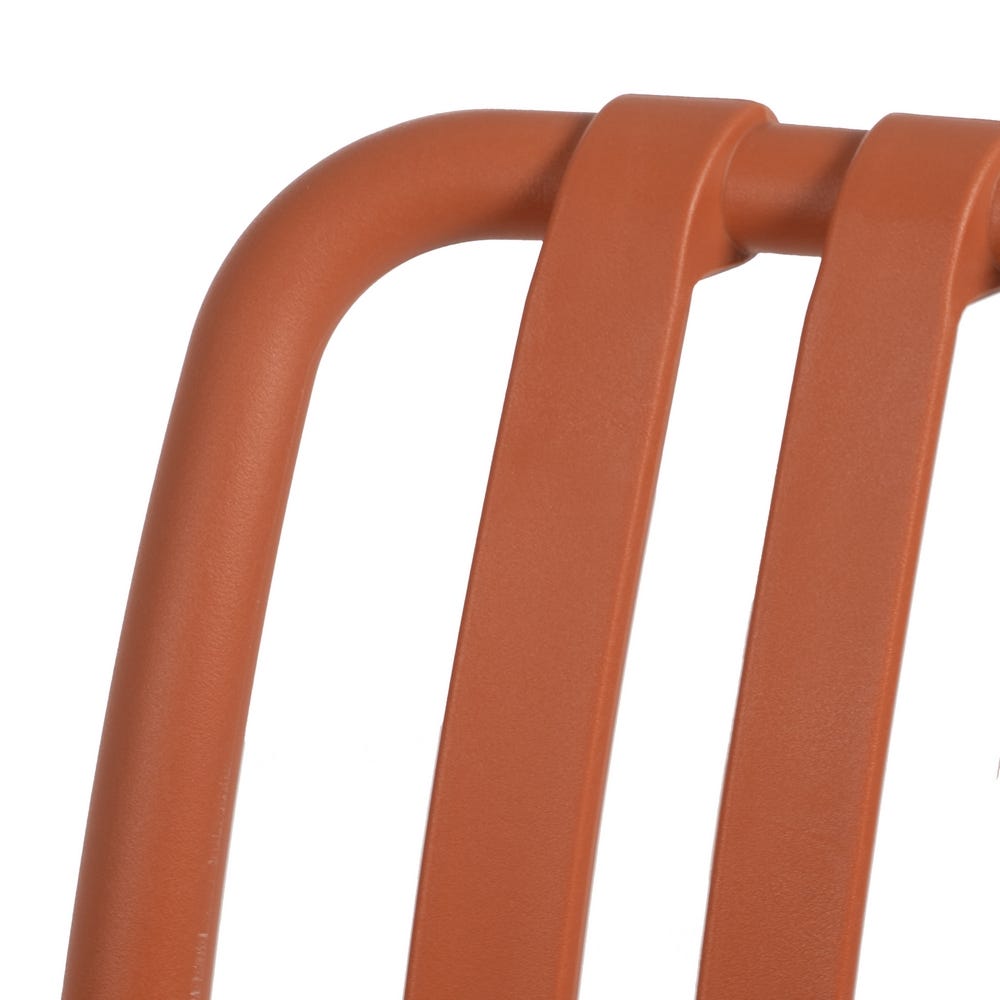 Cadeira Terracota Polipropileno Exterior 56 X 57 X 81 Cm (2 unidades) - Image 9