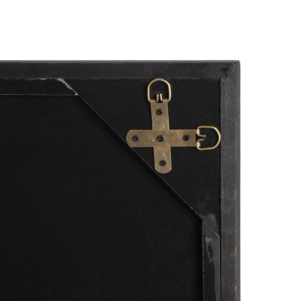 Espelho Preto Madeira Decoração. 90X3X120Cm - Image 4