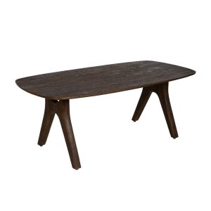 Mesa De Jantar Castanho Madeira Mango Room 200 X 100 X 76 Cm