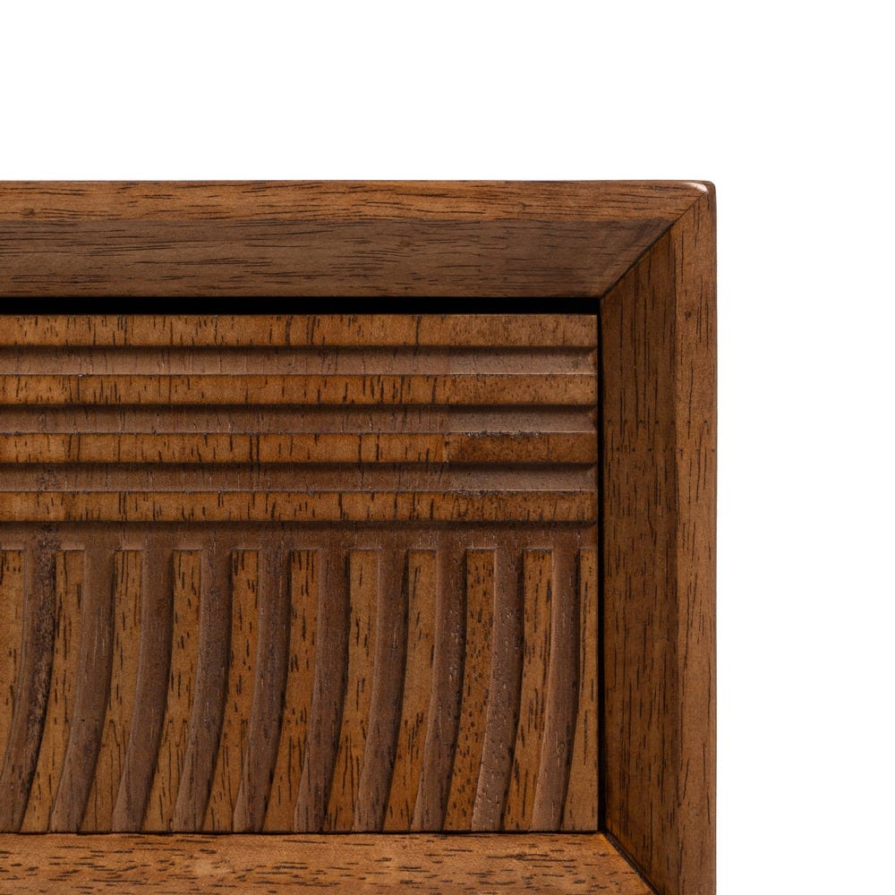 Mesa de Centro Castanho-Negro Madeira-Metal 120 X 60 X 40 Cm - Image 8