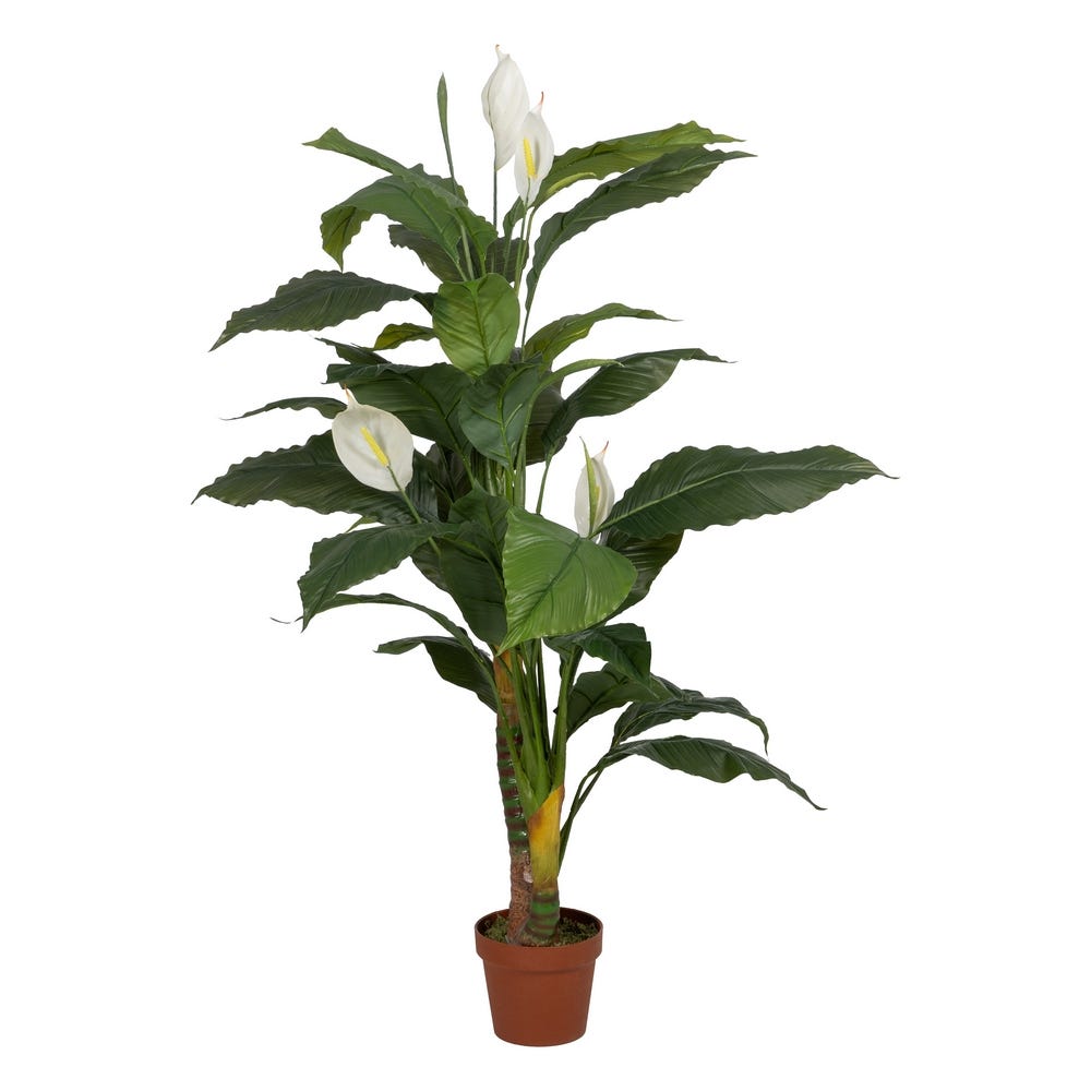 Planta Verde-Branco Polietileno Jardins 130 Cm - Image 2