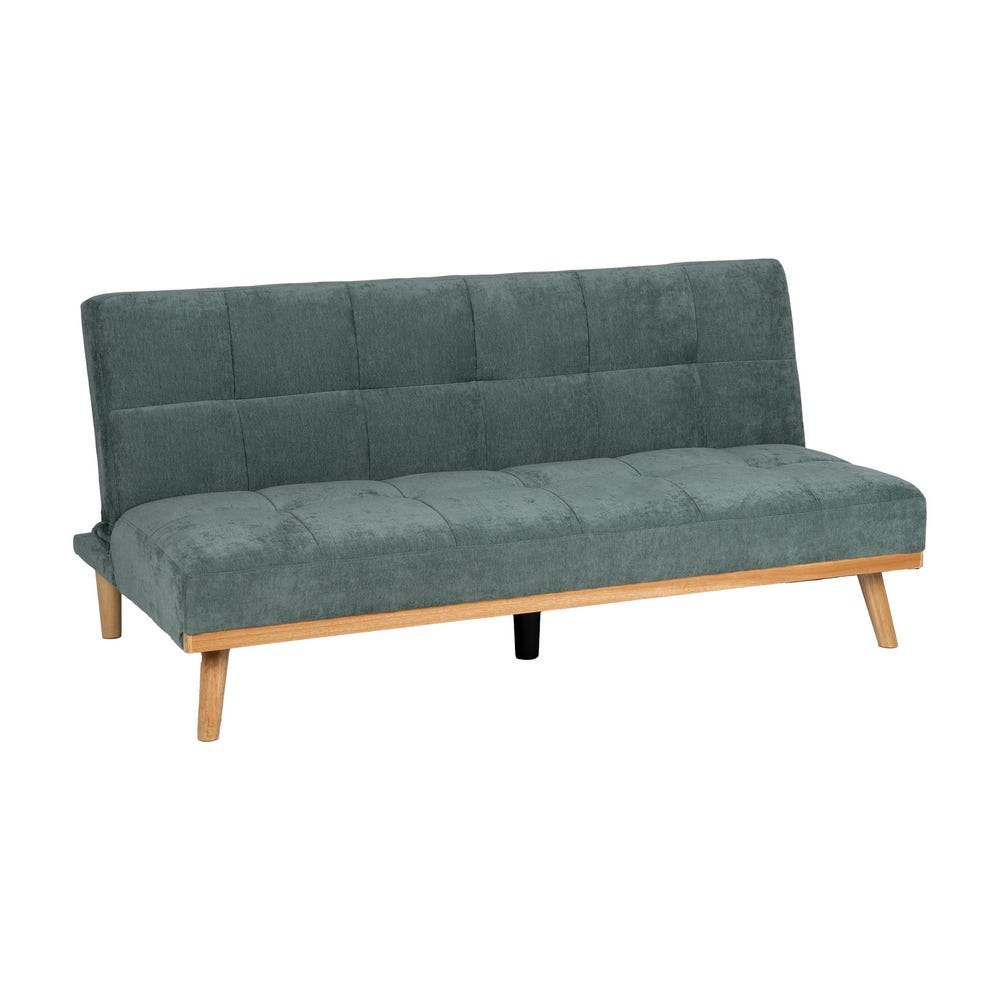 Sofá Cama Verde Metal-Madeira Quarto 178 X 94 X 86 Cm - Image 2