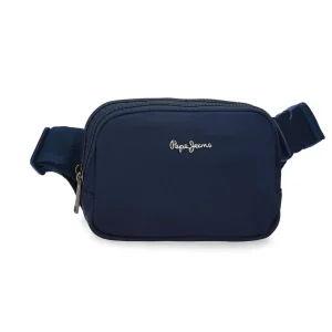 Bolsa de Cintura Naia 2 Compartimentos | Pepe Jeans | Azul Marinho