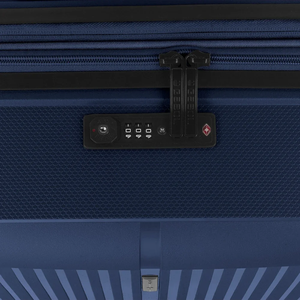 Mala de Cabine 55cm Rígida Expansível Brooklyn | Gabol | Azul Marinho - Image 5
