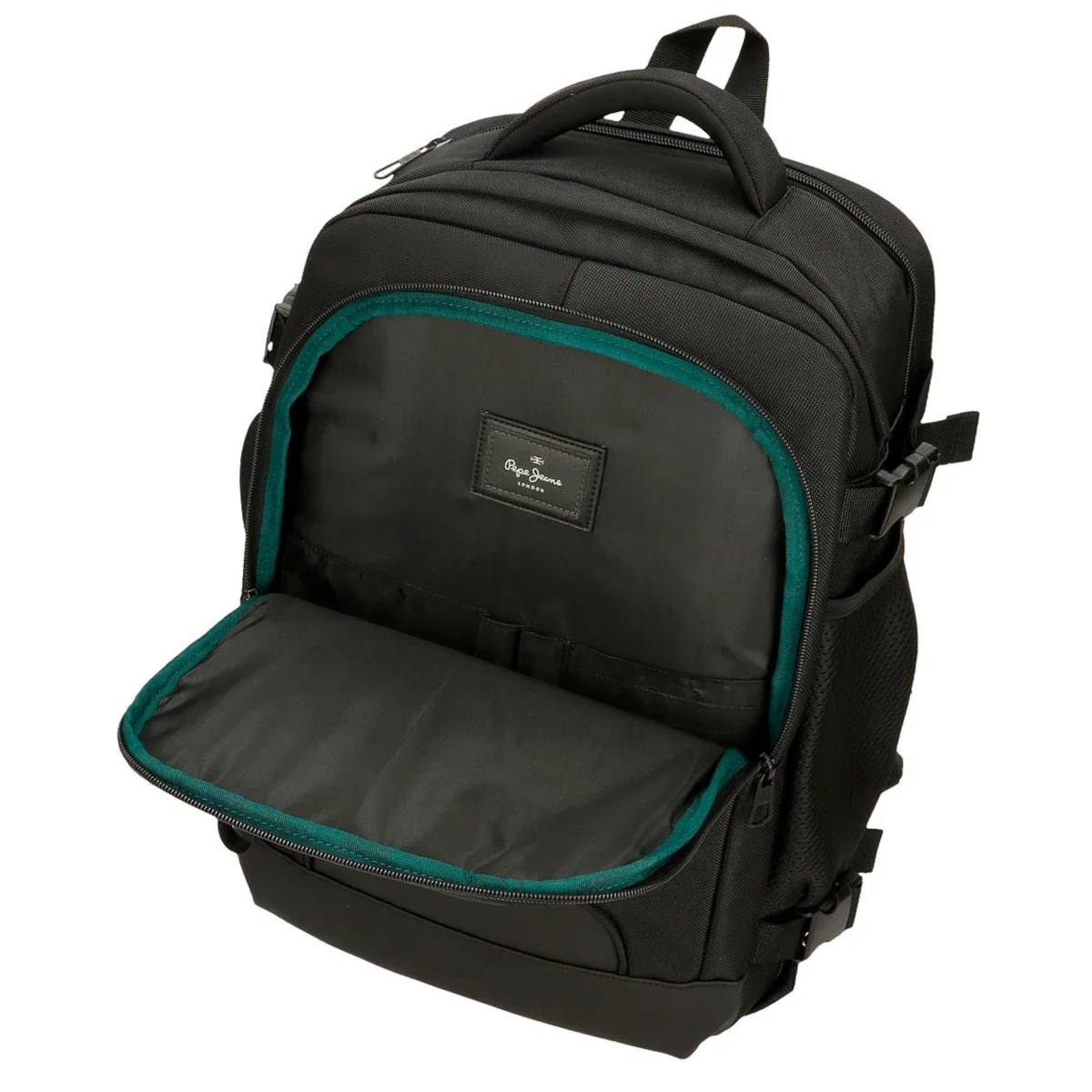 Mochila de Cabine Underseat 40cm Bromley | Pepe Jeans | Preto - Image 5