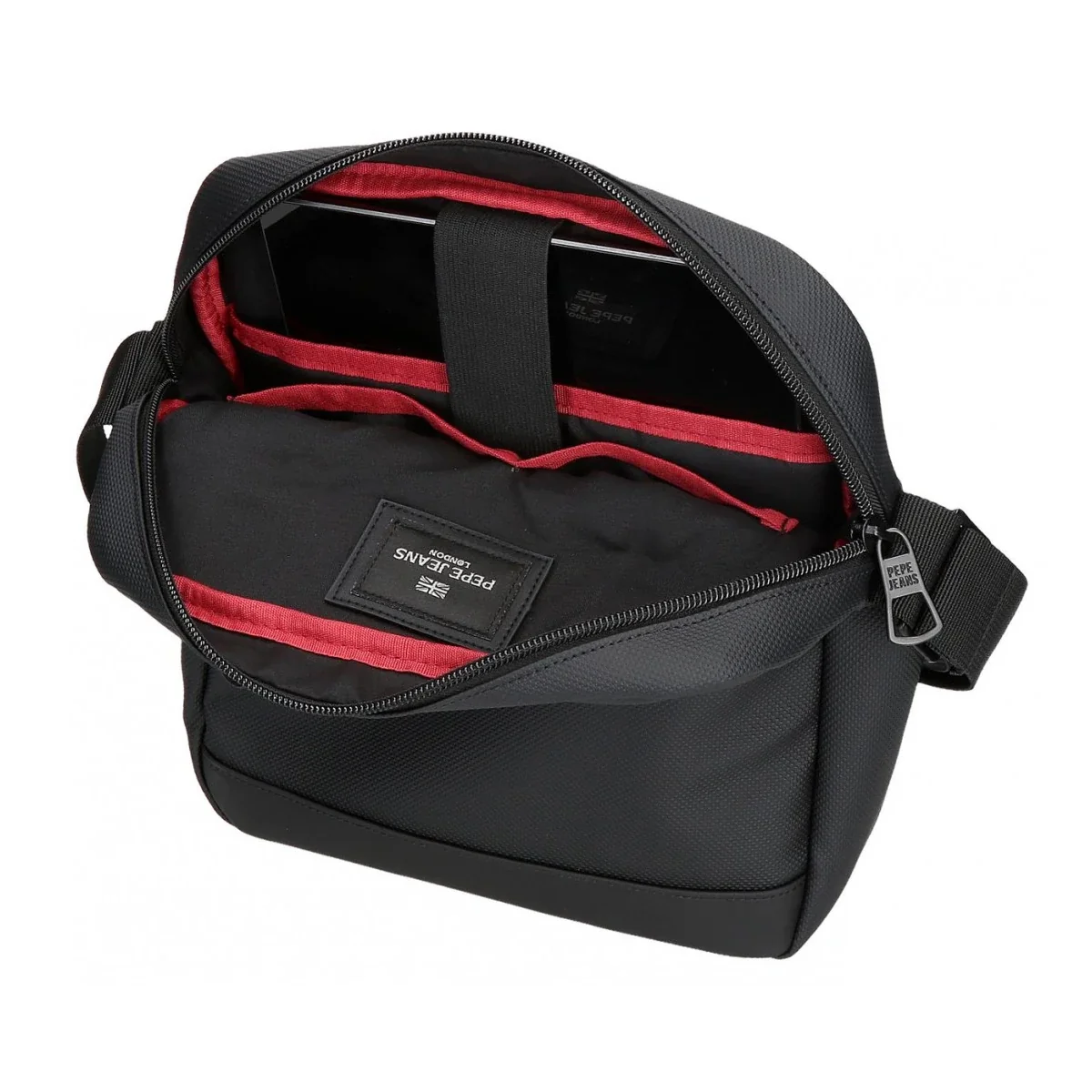 Mala de Tiracolo para Tablet Dorking | Pepe Jeans | Preto - Image 3
