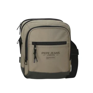 Mala de Tiracolo para Tablet 2 Comp. Waltford | Pepe Jeans | Bege