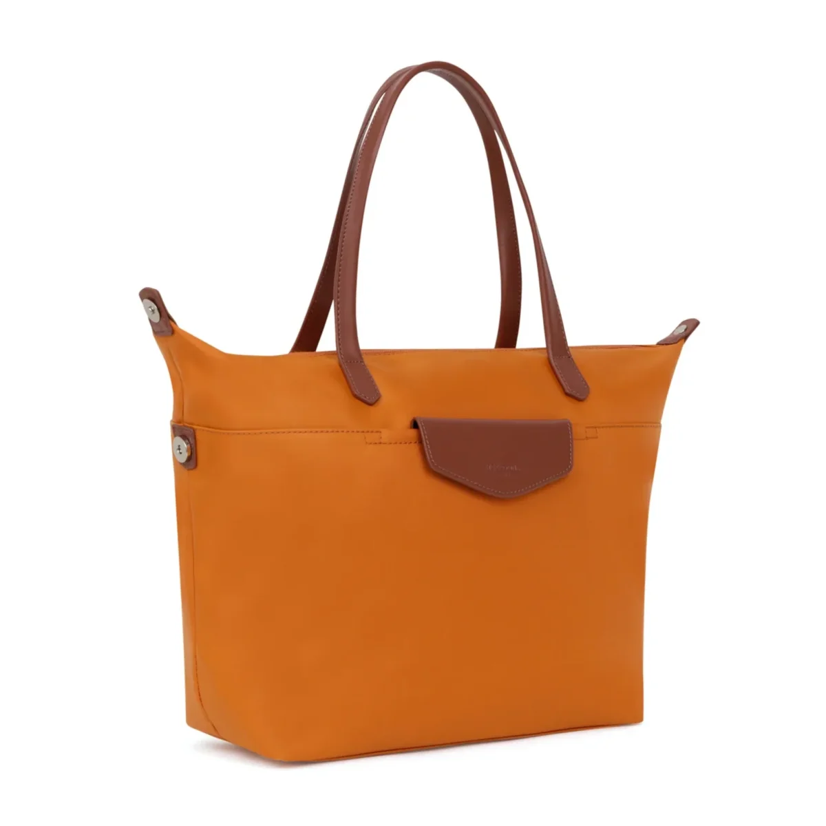 Saco de Ombro Pop A4 em Nylon | Hexagona | Laranja - Image 3
