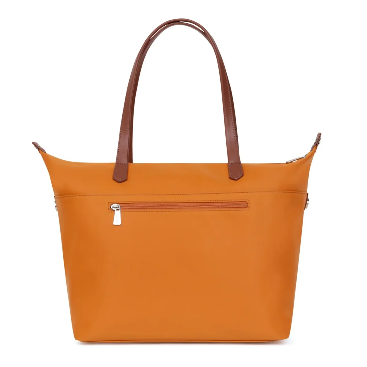 Saco de Ombro Pop A4 em Nylon | Hexagona | Laranja - Image 5