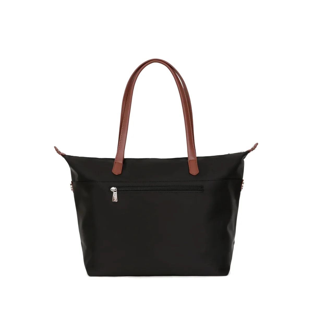 Saco de Ombro Pop A4 em Nylon | Hexagona | Preto - Image 3
