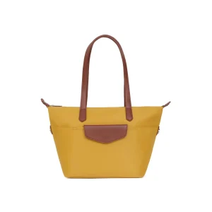 Mala de Ombro Média Pop em Nylon | Hexagona | Amarelo
